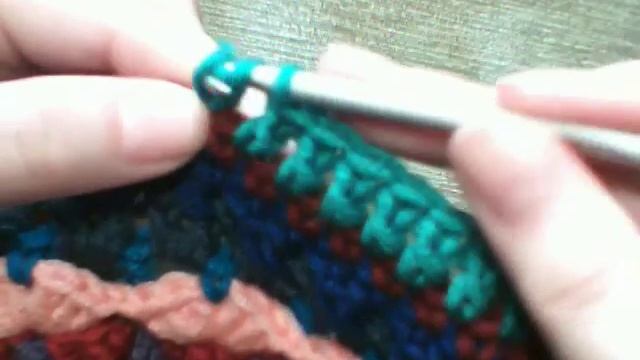 Плед крючком. Описание вязания. Sophie Universe. Часть 11. Ряд 81. Мандала, цветы, мотивы крючком смотреть онлайн