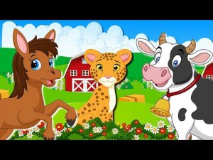 Угадай, кто спрятался за кустом? ДОМАШНИЕ ЖИВОТНЫЕ + Обучающие Развивающие Мультики Детям