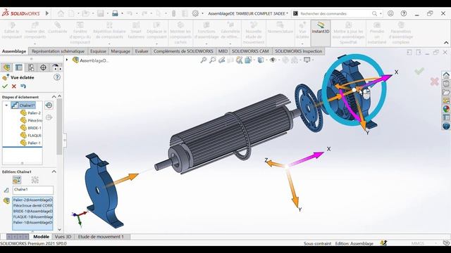 Vue éclatée SolidWorks tutoriel смотреть онлайн