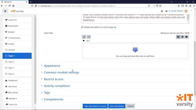 Add a File | Master Moodle | Lesson 15 смотреть онлайн