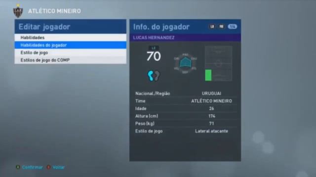 Cópia de Base - LUCAS HERNANDEZ - ATLÉTICO-MG ( PES 2019 ) смотреть онлайн