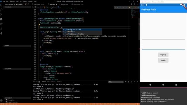 Firebase Authentication | Flutter Basics смотреть онлайн