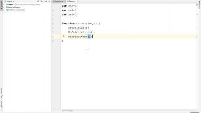 Temperature Converter in JavaScript смотреть онлайн