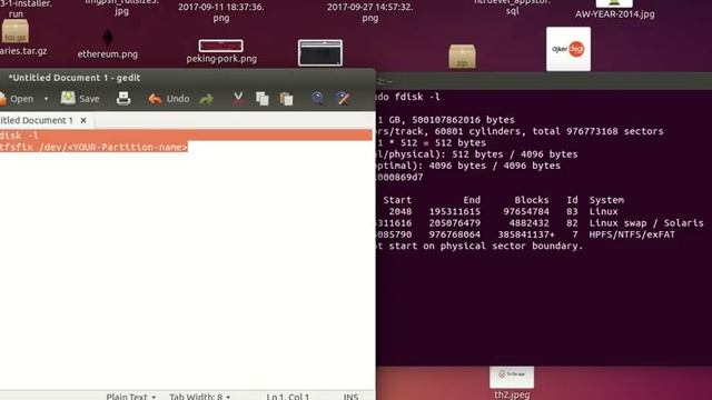 Error mounting /dev/sda3 at /media/ubuntu/ смотреть онлайн
