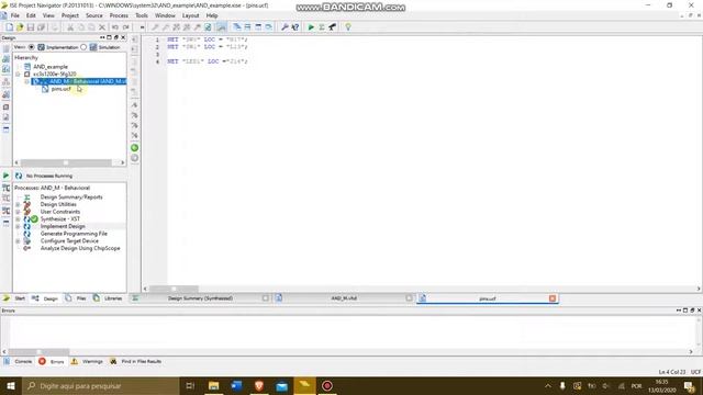 ISE Design Suite 14.7 - Basic functions - designing an AND gate with a Xilinx Spartan 3E FPGA смотреть онлайн