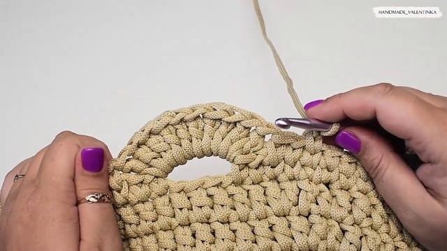 ВЯЗАНЫЙ КОВЕР КРЮЧКОМ ИЗ ШНУРА 2 ЧАСТЬ / Knitted Crochet Rug.