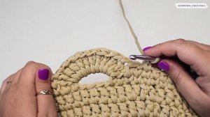 ВЯЗАНЫЙ КОВЕР КРЮЧКОМ ИЗ ШНУРА 2 ЧАСТЬ / Knitted crochet rug.