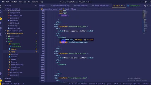 Password Generator App | React JS & Material UI | Part : 3 state management смотреть онлайн