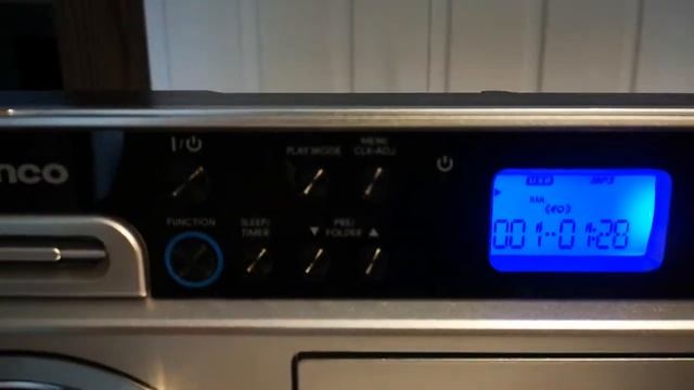 Lenco SCD-580 - CD/Mp3 /Bluetooth /Radio.Vintage Boombox. смотреть онлайн