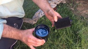 замена топливного фильтра на Вольво ХС 90