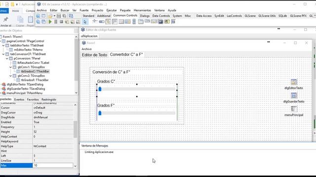 A002 Conversion de Grados Farenheit a Centigrados en Lazarus Project Free Pascal смотреть онлайн