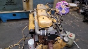 МКСМ 800. Запуск мотора Zetor 5201 после ремонта.