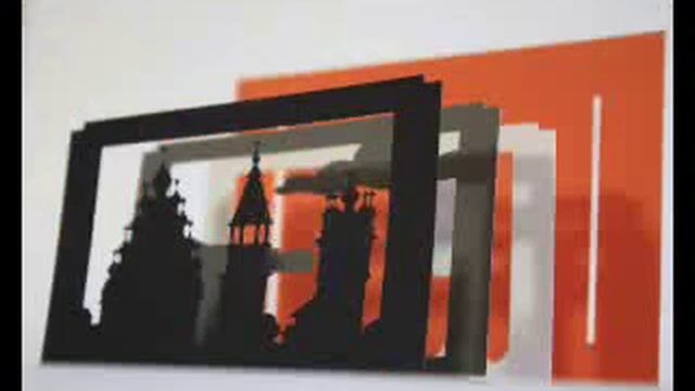 "Кижский погост". "СЛОЙКА" - Многослойная 3-D открытка смотреть онлайн