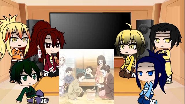 Sengoku Era Hashiras React To Tanjiro and Nezuko (pt.1) смотреть онлайн