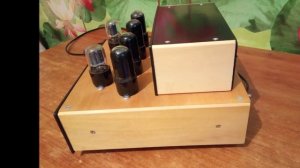 Двухтактный усилитель на лампах 6п6с