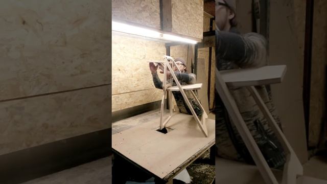 Стул из листа фанеры. смотреть онлайн