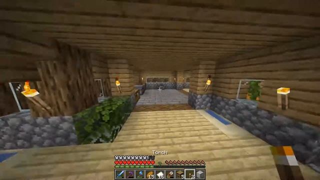 Minecraft Java Survival | I made a AFK Room for my Mob XP Farm! [06] смотреть онлайн