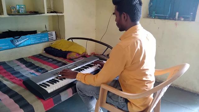 SIMMBA ; Aankh marey piano song Casio ctk 1300 смотреть онлайн