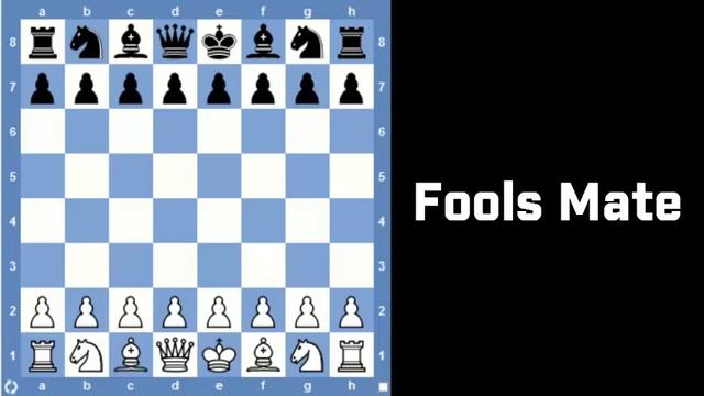 The Traditional Mate || Fool's mate || The Shortest Checkmate in Chess смотреть онлайн