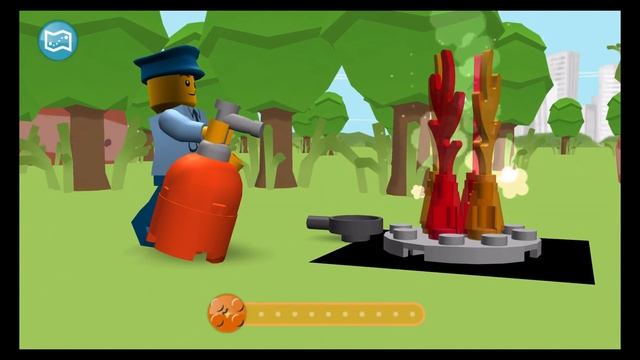 LEGO Juniors Quest - NEW firefighter scene and updated story - iOS / Android Gameplay смотреть онлайн