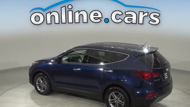 G13979TR Used 2018 Hyundai Santa Fe Sport 2.4 Base AWD Blue SUV Test Drive, Review, For Sale смотреть онлайн