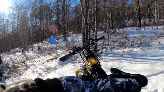 [4K] Зима  Электрофэтбайк ShengMiLo  Покрышки VeeTire SNOW SHOE XL