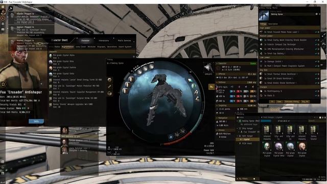 Eve online, implants: skilling spree tertiary alt смотреть онлайн
