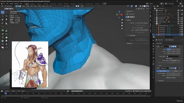 76. Head To Shoulders Retopology