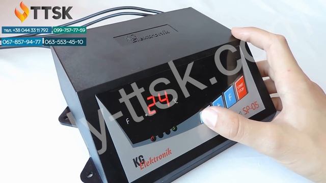 Инструкция по эксплуатации автоматики твердотопливного котла KG Elektronik SP 05 LED смотреть онлайн