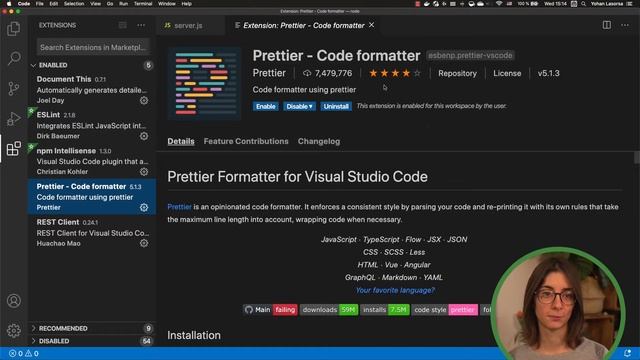 Comment configurer Visual Studio Code pour développer avec Node.js - Show me Node.js Ep. 05 смотреть онлайн