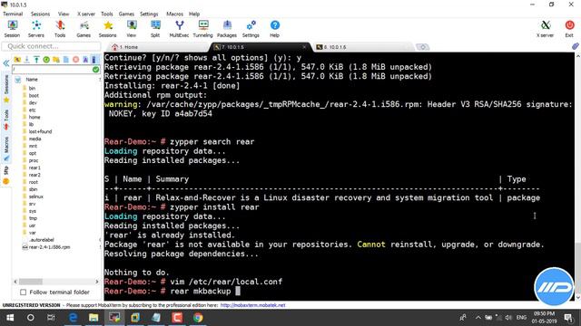 Relax-and-Recover (ReaR) configuration || Backup and Recover Linux System With ReaR смотреть онлайн
