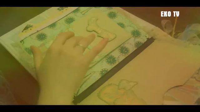 Baby scrapbooking Eko Safari