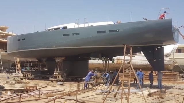 Продается стальная парусная яхта 24 м с неограниченным районом плавания_Sale yacht 24 m смотреть онлайн