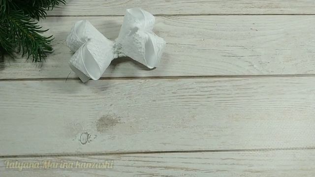 Новинка! Американский бантик из отдельных лепестков/ Бантик из репсовой ленты 4 см смотреть онлайн