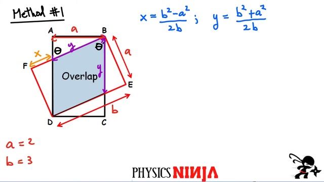 Area of Overlap of 2 Rectangle - Geometry смотреть онлайн