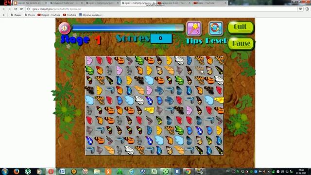 Маджонг Играем Китайская игра.Пробуем программу Фрапс.