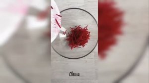 Сыроедный салат с морской капустой и свёклой | Raw salad with laminaria and beetroot