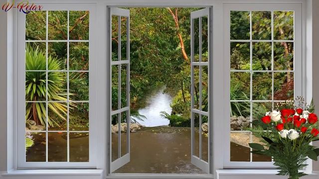 ? Шум дождя за окном. Идеально подходит для расслабления и сна. смотреть онлайн