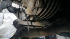 Lexus Rx300 2021. Масло в заднем редукторе на пробеге 40 000 км.