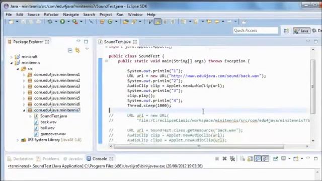 Adding sound to our game. Java Game Programming for Beginners 7 смотреть онлайн