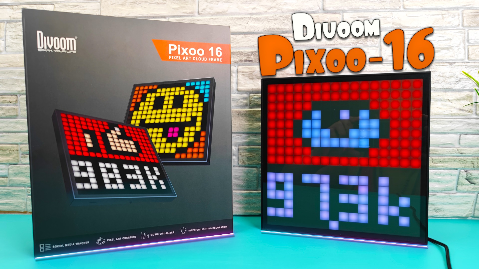 Divoom Pixoo 16 - Необычный и Футуристичный ГАДЖЕТ который тебя ПОРАЗИТ ! смотреть онлайн