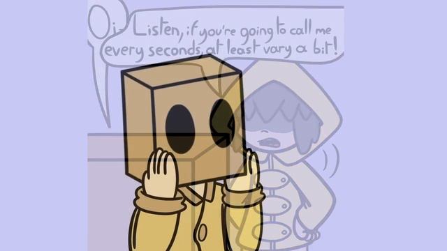 Mono and Six: short animated COMICS part 4 │ Little Nightmares смотреть онлайн