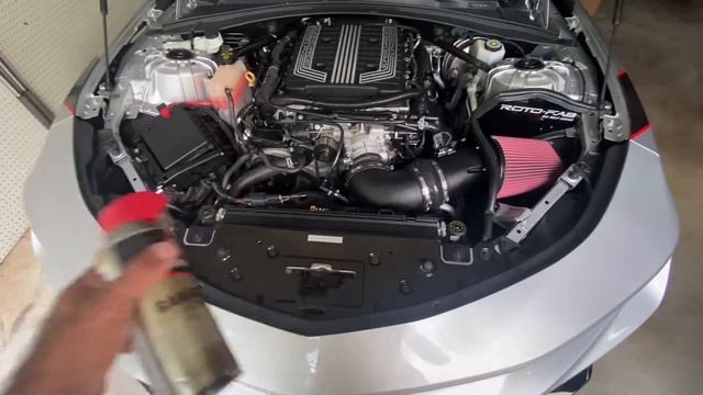 CAMARO ZL1 INSTALLING COLD AIR INTAKE (ROTO FAB BIG GULP SERIES) смотреть онлайн