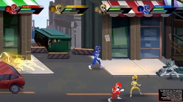 EP-1 "It's Morphin TIme!" Saban's Mighty Morphin Power Rangers: Mega Battle Let's Play