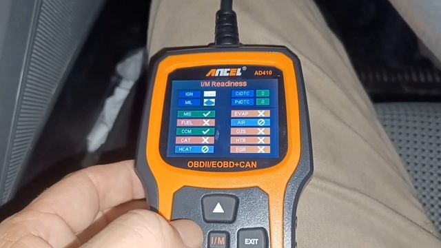 ANCEL AD410 OBD2 / EOBD + CAN Code Reader смотреть онлайн