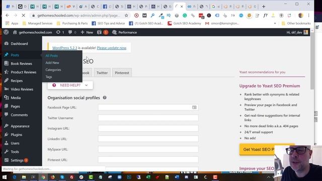 Yoast SEO Settings For WordPress смотреть онлайн