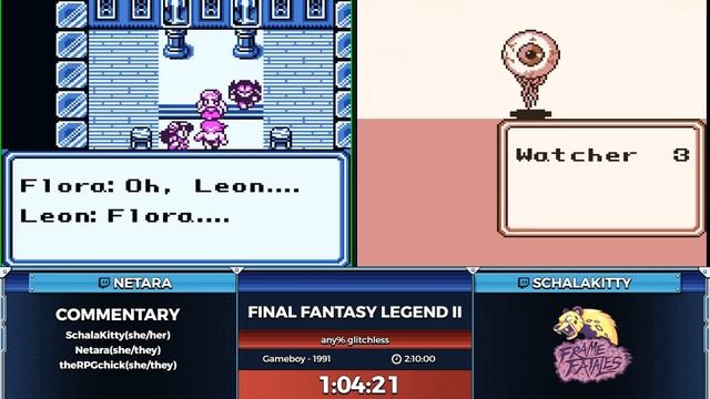 Final Fantasy Legend 2 by Netara and SchalaKitty in 2:05:59 - Frame Fatales 2019 смотреть онлайн