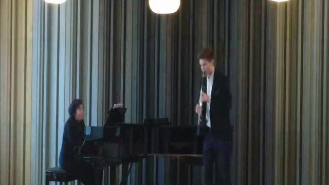 Haralds Klips (18), L. Bernstein, Sonata for clarinet and piano. смотреть онлайн