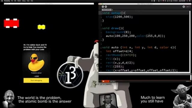☕️ 73.časť ☞Kačičkový debugging║Java Processing pre začiatočníkov║ Programovanie s Yetim смотреть онлайн