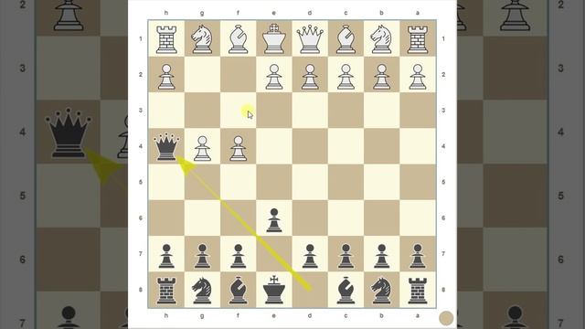 Как выиграть шахматную партию за 2 хода (Win chess game in 2 moves) смотреть онлайн